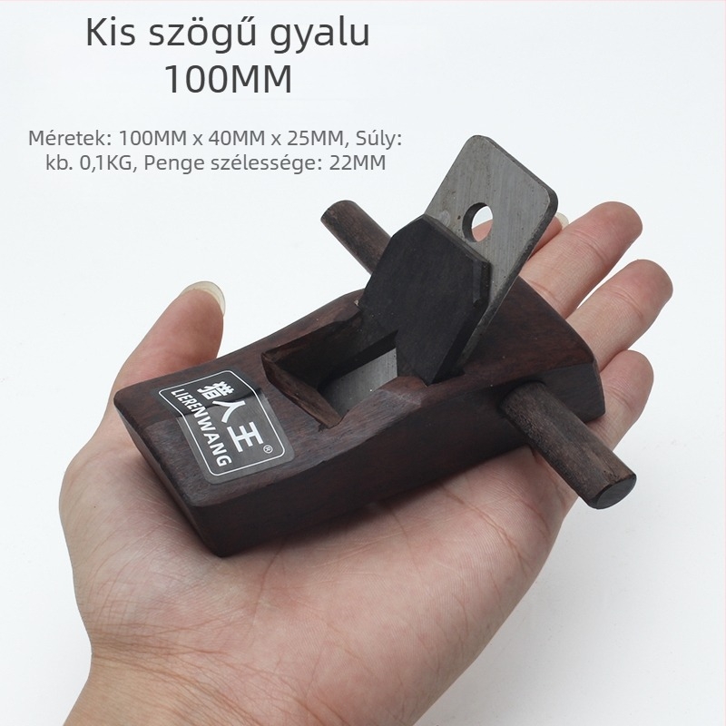 Ebonyfa kézi planőr készlet – 70 mm mikro planőr, 100 mm és 127 mm DIY fame