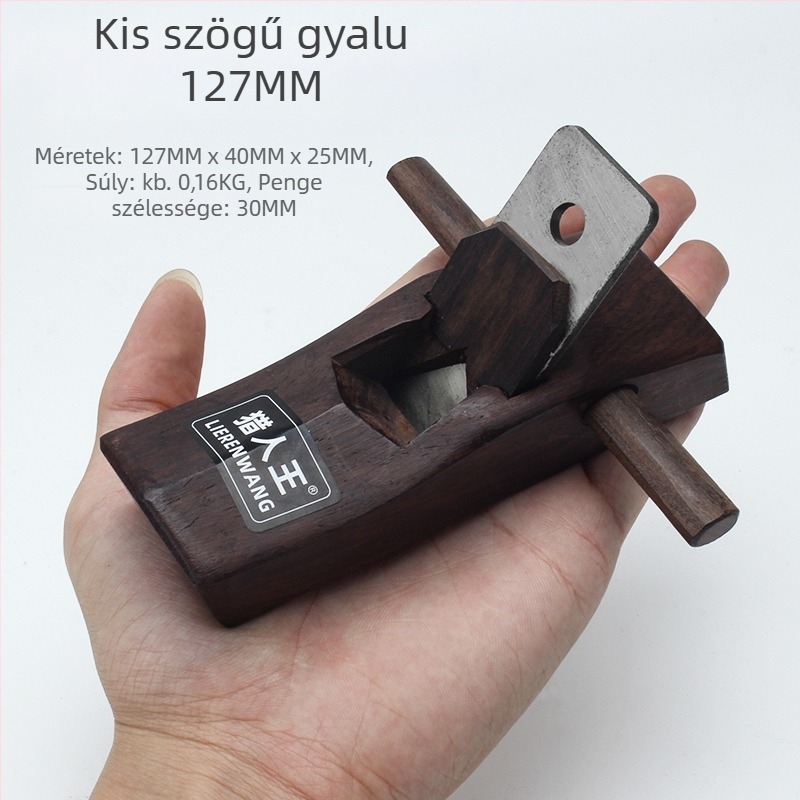 Ebonyfa kézi planőr készlet – 70 mm mikro planőr, 100 mm és 127 mm DIY fame
