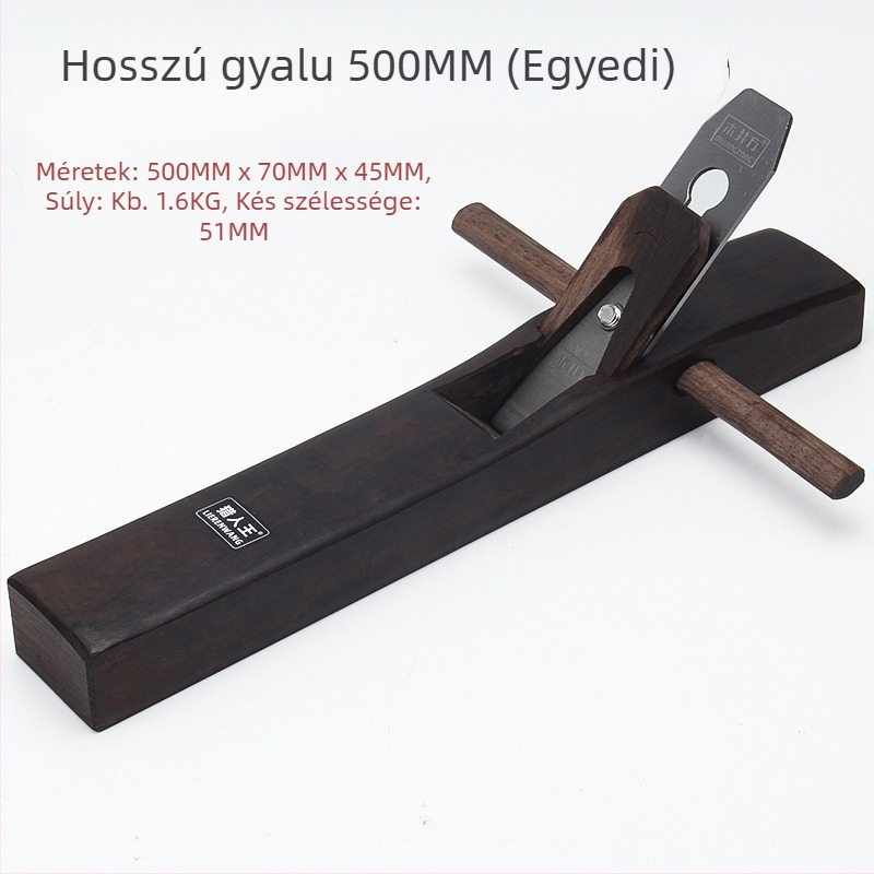 Ebonyfa kézi planőr készlet – 70 mm mikro planőr, 100 mm és 127 mm DIY fame