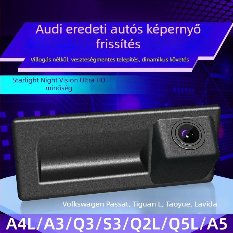 Eredeti Autóképernyő Frissítés Audi és Volkswagen Lavida és Rapid modellekhez, tolatókamerával, károsodásmentes telepítés