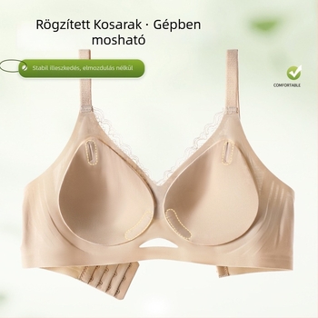 Nagy méretű melltartó nőknek, oldalsó támasz és összegyűjtés, megelőzi a megereszkedést, lélegző pamut, nyári modell, 2026