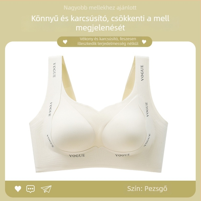 Kismama sportmelltartó, teljes kosár, push-up, lélegző nylon, hátul négy sor kapocs, habbetétes kosarak, kényelmes, acélrugó nélkül