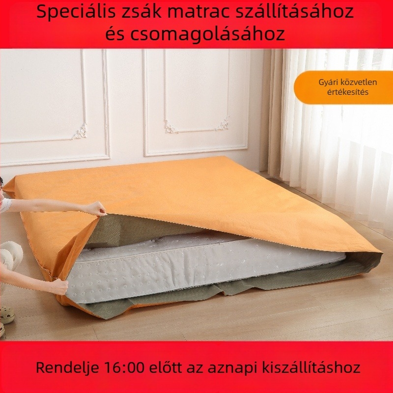 Matrac szállítására és tárolására szolgáló táska, por- és vízálló védőhuzat