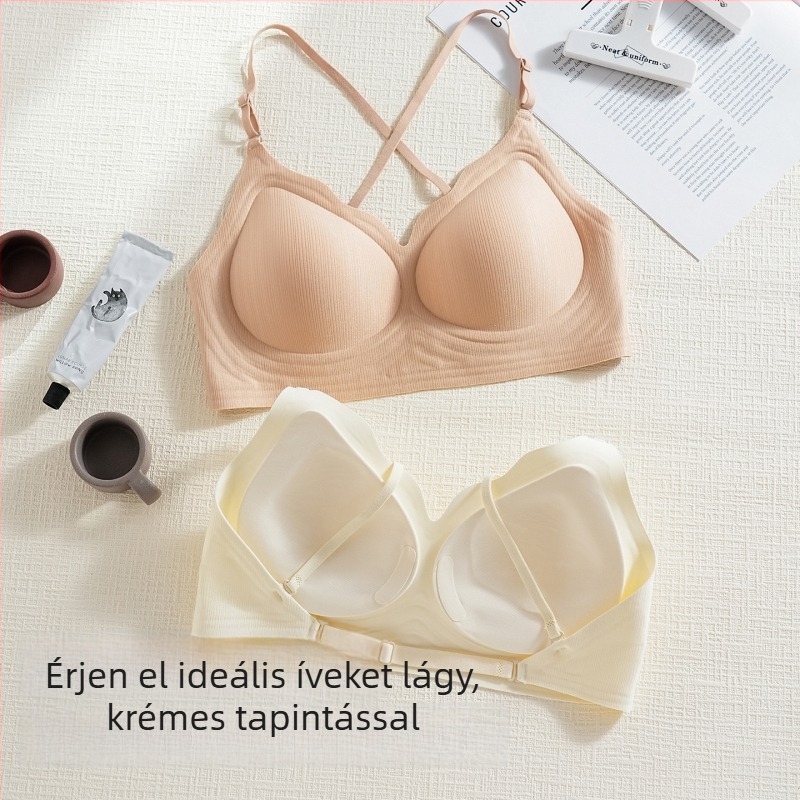 Hátnélküli melltartó levehető pántokkal, kis mellekre, push-up hatás, légáteresztő, kényelmes