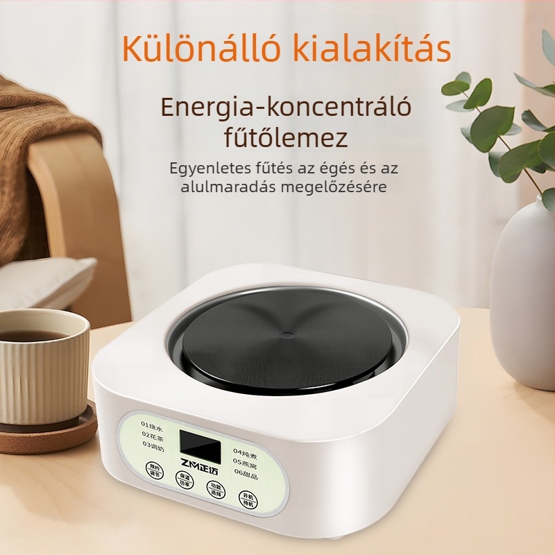 Üvegből készült egészség teáskannája ragasztó nélkül, állandó hőmérsékletű elektromos vízforraló teához, gyümölcstea kanna, ajándék