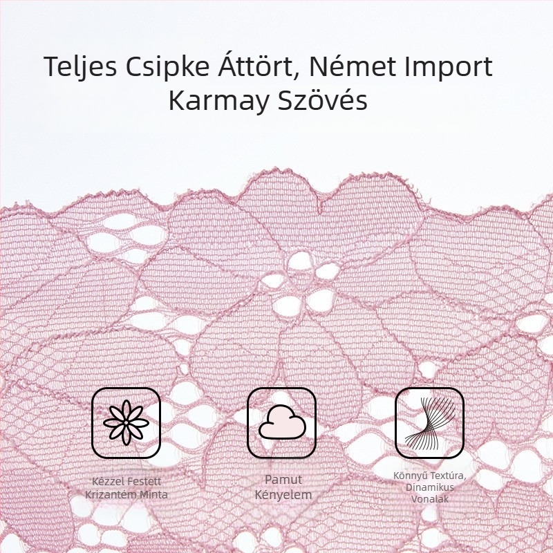 Cosmos csipkés melltartó kis méretű mellekhez, push-up és lift, légáteresztő és kényelmes, oldalról összegyűjti a melleket a középpont felé