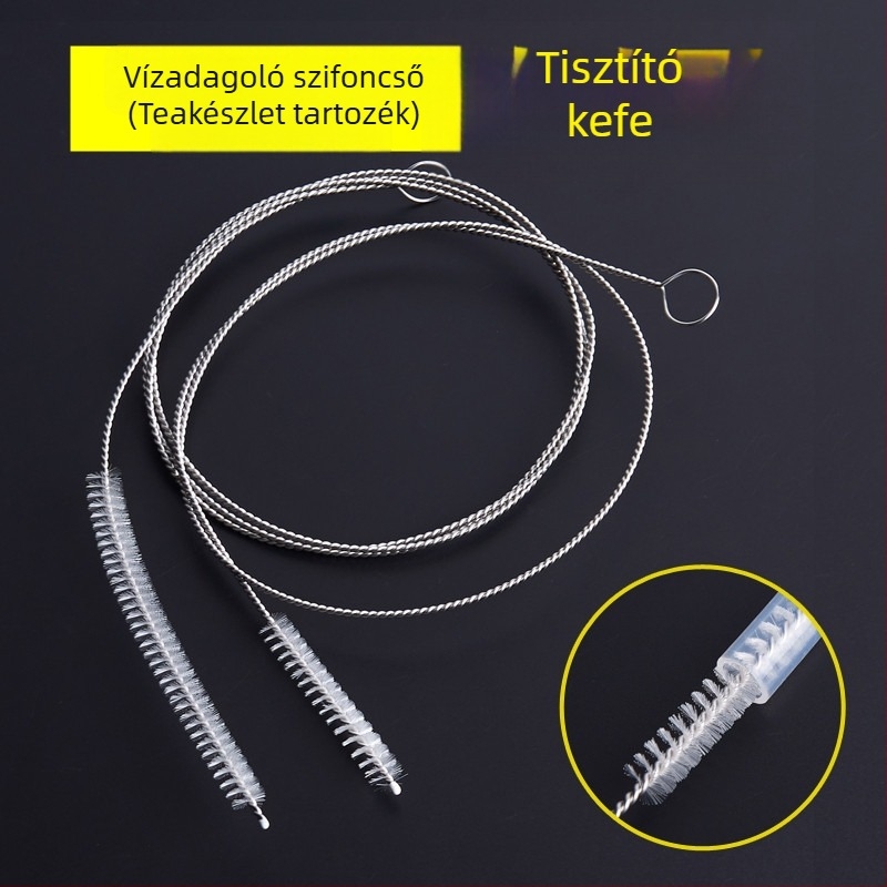 Kung Fu teáskészlet kiegészítők: vízadagoló, szívócső, tisztító kefe, teáskanna szívócső, hosszabbító tisztító eszköz