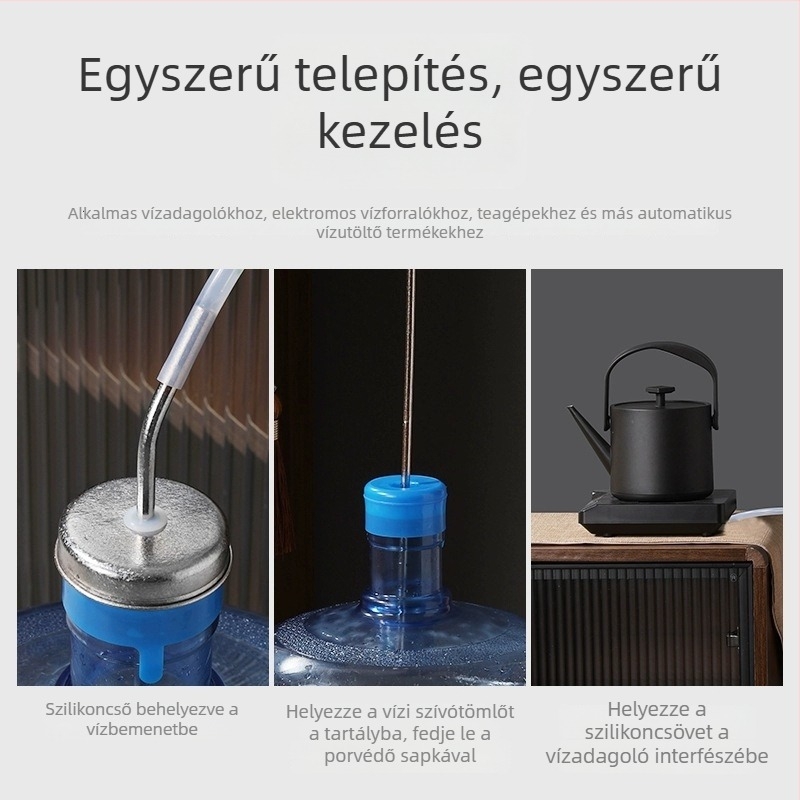 Tiszta titánium teáskiegészítők készlete: felső vízcső, merülőcső, vízellátás elektromos teáskannához és teabar géphez