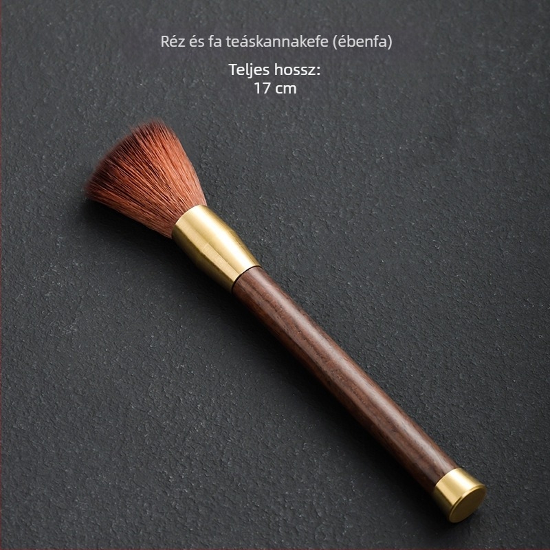 Fából készült teás ecset Ebony és Rosewood, tömörfa, szálmentes, a kung-fu tea ceremóniához