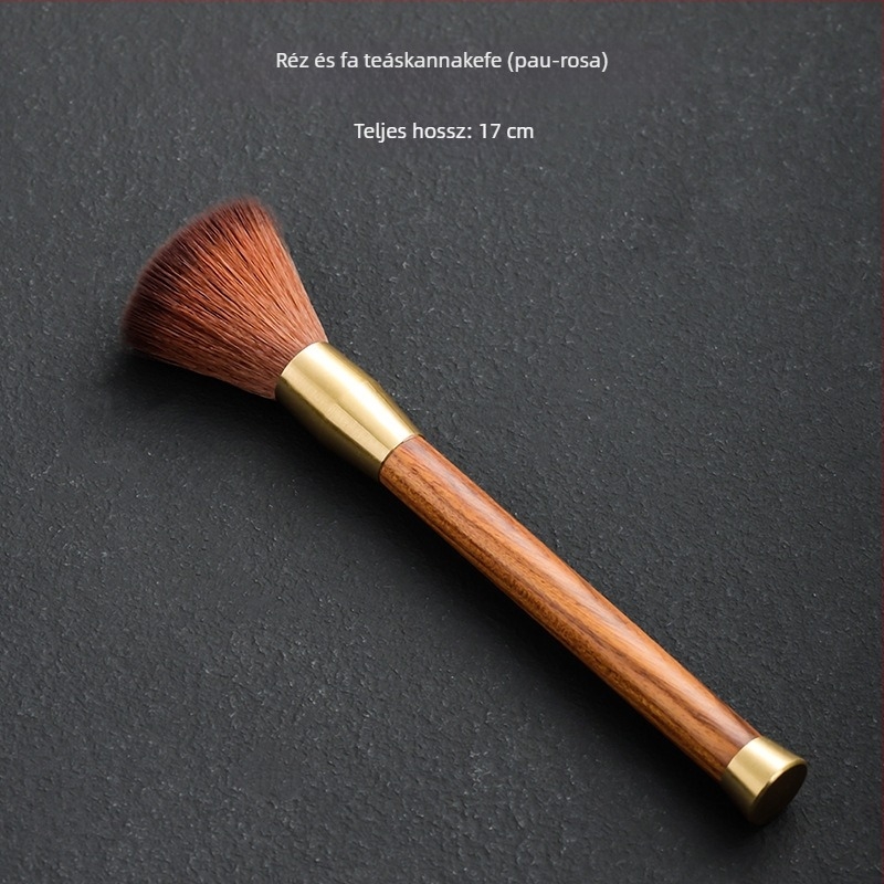 Fából készült teás ecset Ebony és Rosewood, tömörfa, szálmentes, a kung-fu tea ceremóniához