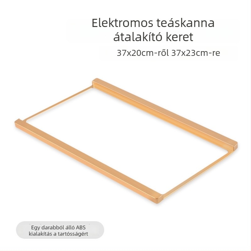 Elektromos teafőző átalakító keret 37×20-37×23, teafőző tálcával és teáskanna tartóval, automatikus vízellátással
