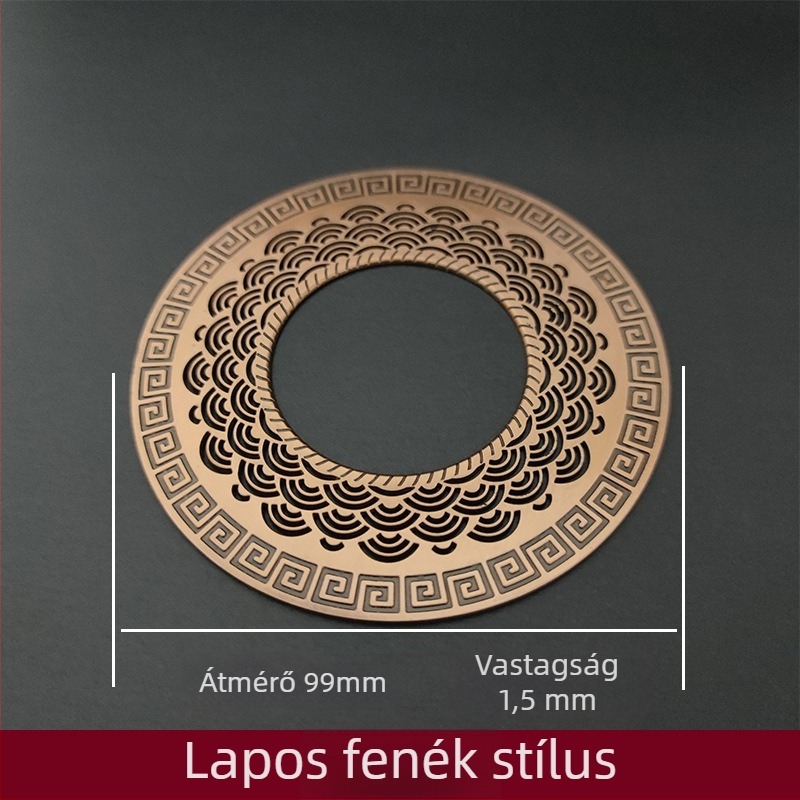 Teafőző alátét üreges hálós dekoratív betéttel