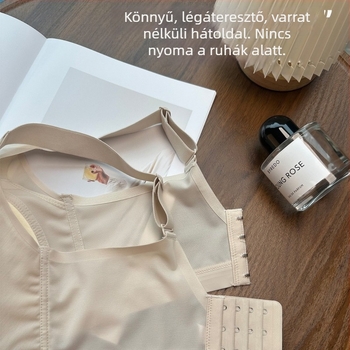 Varrat nélküli melltartó latex belsőkosarakkal, Mulberry Silk és Modal keverékből, légáteresztő és összefogó