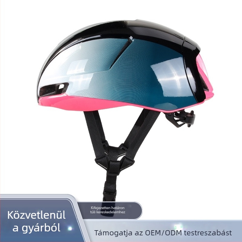 Aerodinamikus kerékpáros sisak, uniszex, monolitikus felépítés, kerékpáros felszerelés