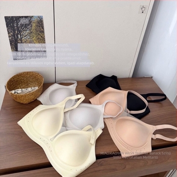 659 Mulberry Silk Milk-Satin női fehérnemű, légző háló, varrás nélküli, sima felület, hűsítő, könnyű, push-up melltartó
