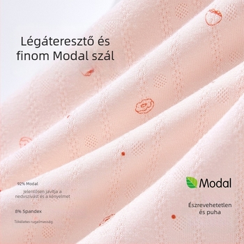 Gyerekeknek készült lányoknak háromszög alakú bugyi, A osztály, Modal Ice Silk, nyári vékony modell, 8 éves kortól