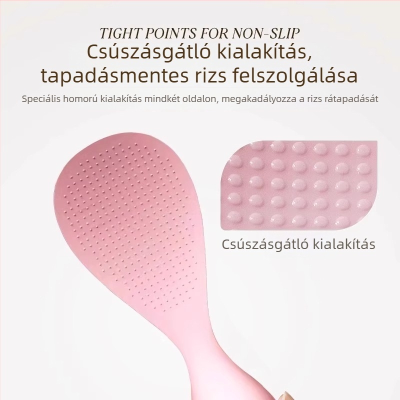 Nem tapadó rizskanál, amely áll egyenesen, élelmiszer-minőségű, hőálló, otthoni konyhához, könnyen tisztítható
