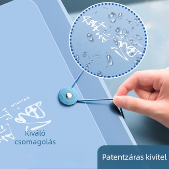 A4-es méretű, többrétegű irattartó átlátszó betétekkel – diákok számára