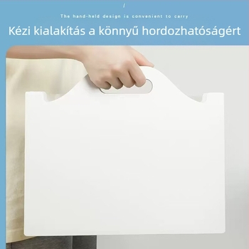 A4-es akordeon mappa 13 rekesz, nagy kapacitású dokumentumokhoz, asztali tároló