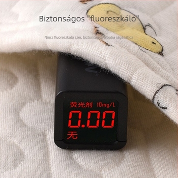 Baba 100% pamutból készült termikus készlet, két darabos: felső és nadrág, magas derekú hasvédő, gyerekruha