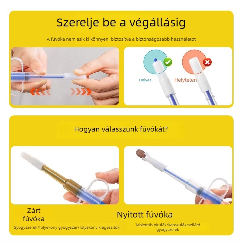 Állatok számára gyógyszeradagoló etető, a fulladás elleni védelemmel; szilikon etetőpalack nyomásos vízadagolóval