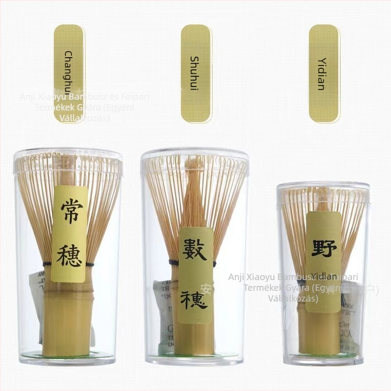 Bambusz matcha habverő a japán teaceremóniához, mini méret