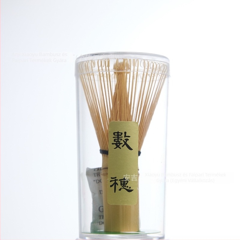 Bambusz matcha habverő a japán teaceremóniához, mini méret