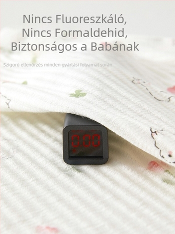 Újszülött nyári romper, könnyű pamutból, ferde záródás kötővel, pillangó mintával