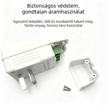 Szivárgás elleni védelemre szolgáló dugó napelemes vízmelegítőhöz és elektromos forróvíz csaphoz, háztartási készülék, 10A/16A