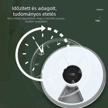Tianyuan Intelligens háziállat etető érintőképernyővel, automata adagoló kutyáknak és macskáknak, időzített adagolás