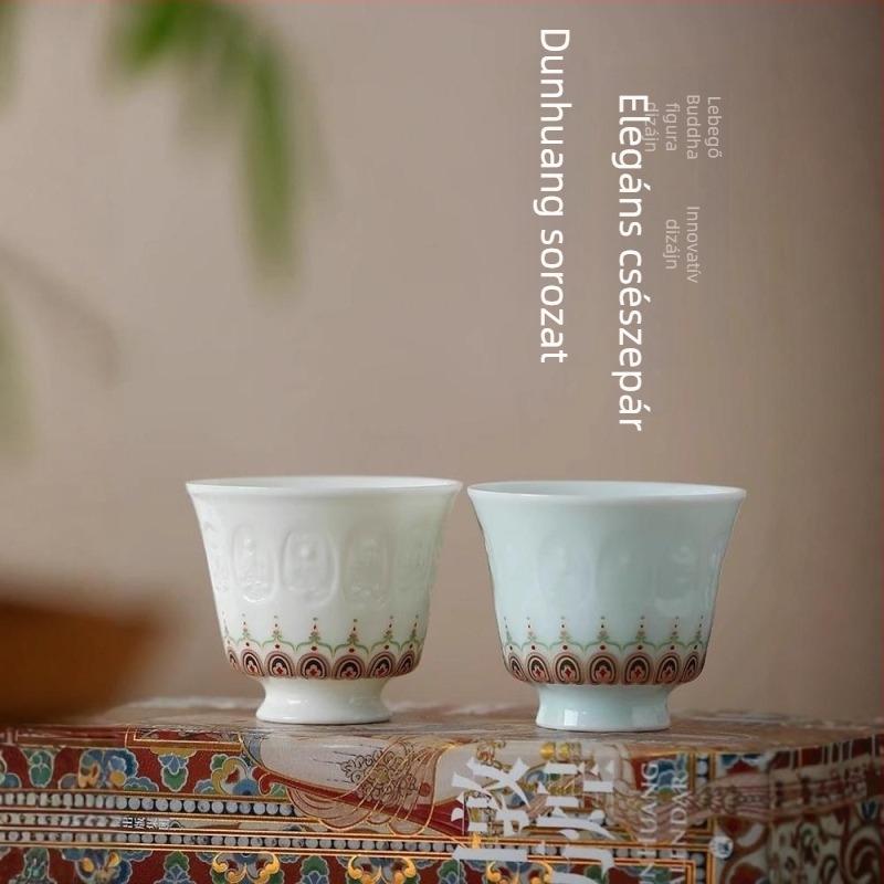 Porcelán teáscsészék pároknak — kettős csészék, teás készlet, esküvői ajándék