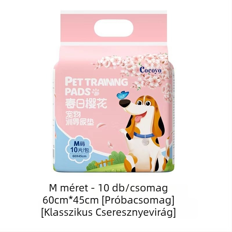 Kutyáknak edzésre szolgáló vastag, egyszer használatos nedvszívó alátétek