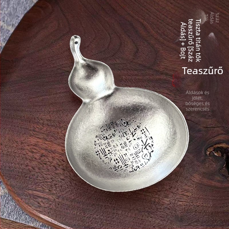 Tiszta titán teafilter, hordozható otthoni és kültéri teafilter, Baifu modell