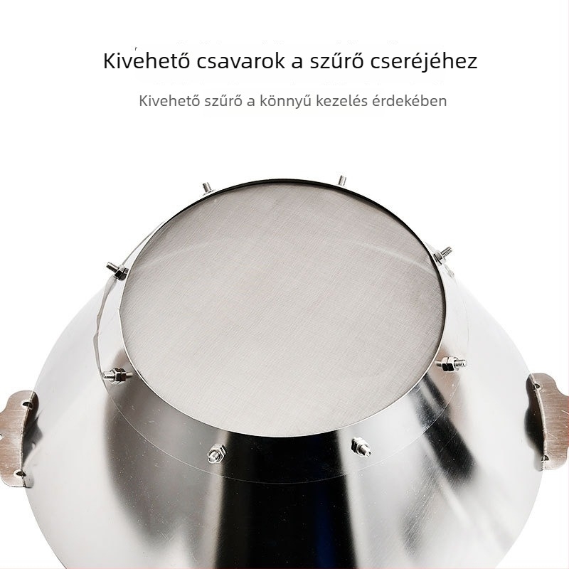 304 rozsdamentes acél teafilter, 200-mesh háló, cserélhető szita tej-teához