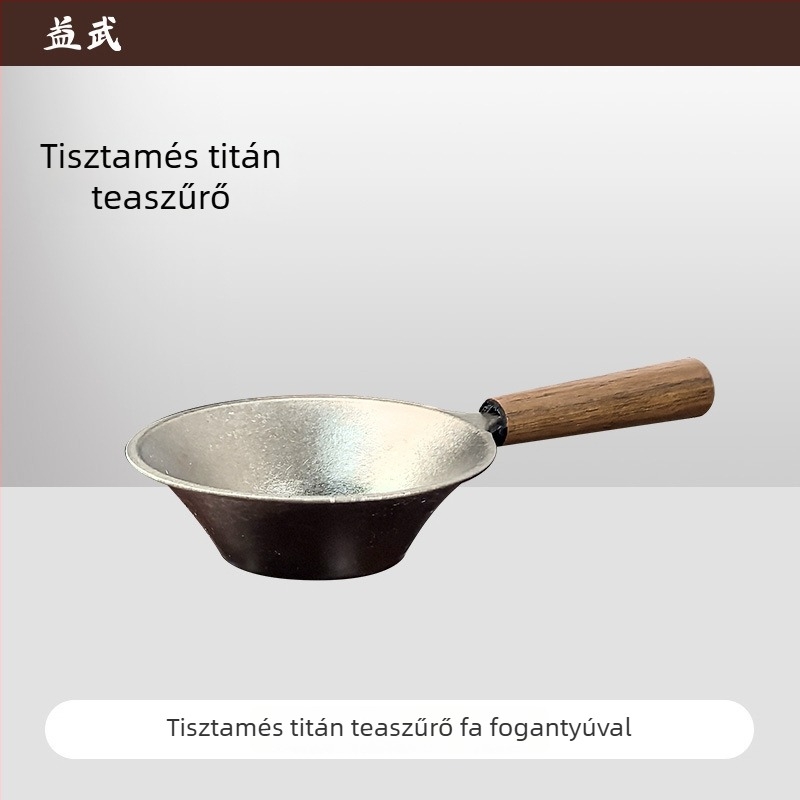 Tiszta titánium teáskészlet, hordozható és hőszigetelt, üzleti irodához és kültéri tea készítéséhez, kiváló minőségű méltányos csésze, új kínai stílus
