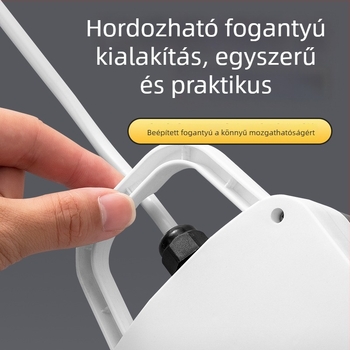 Ötpinós vízálló dugalj a fürdőszobába – falra szerelhető, intelligens vécé és bojler számára