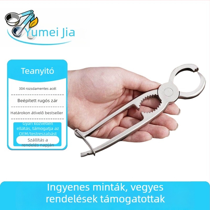 Pu'er tecsipesz 304 rozsdamentes acélból, teab brick nyitó, teás kónusz, teáskés, teás tű, teás kiegészítők, teás sütemény