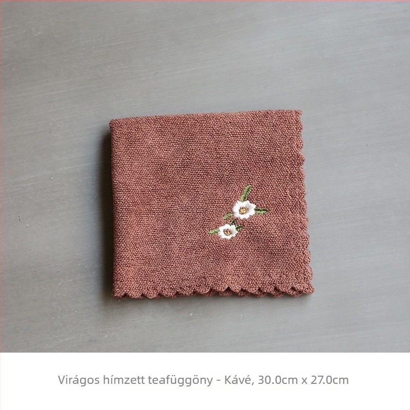 Zen ihletésű Kung-Fu mintás tea kendő, személyre szabható teaceremónia alátét