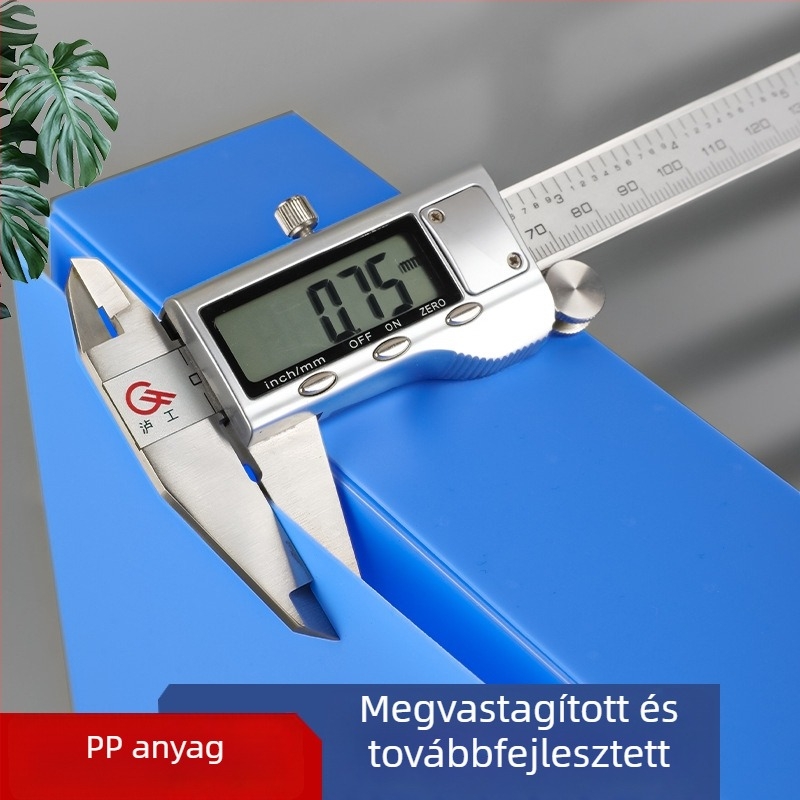 A4-es méretű irattároló doboz, műanyag, nagy kapacitású, személyzeti dokumentumok tárolására, iroda