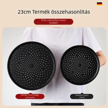 Magas nyomású esőzuhany fej egyetlen panellel, ultra-nagy lyukakkal és erős vízsugárral