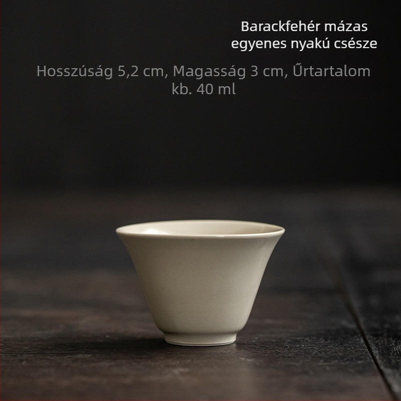 Kézzel készített porcelán teáscsésze növényi hamu mázzal, aromás teáscsésze, kis antik stílusú teakeverő csésze házigazdáknak és vendégeknek