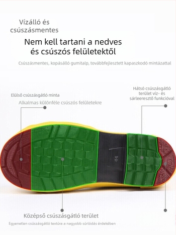 Tűzoltóvédelmi bakancsok acéllemezekkel