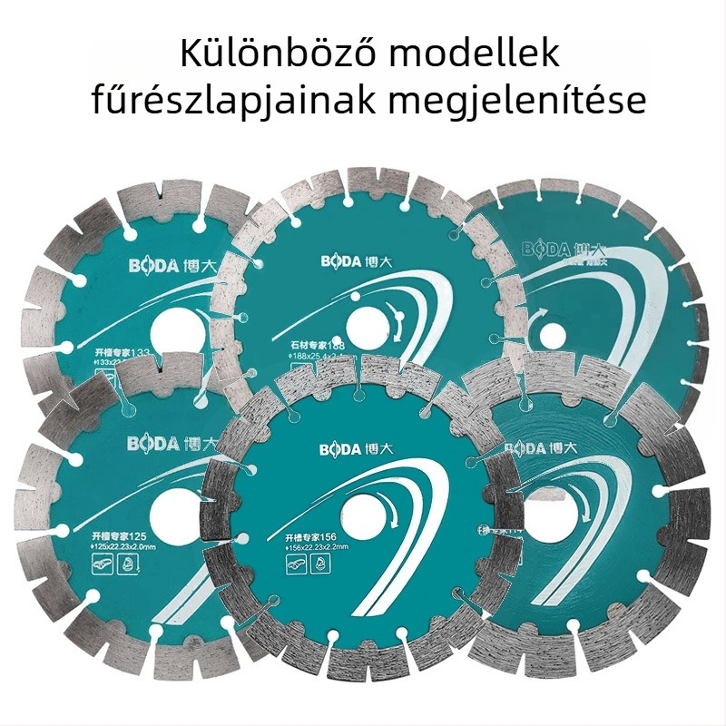 Gyémánt vágókorong kőre, betorra és márványra – száraz vágás és csatornázás