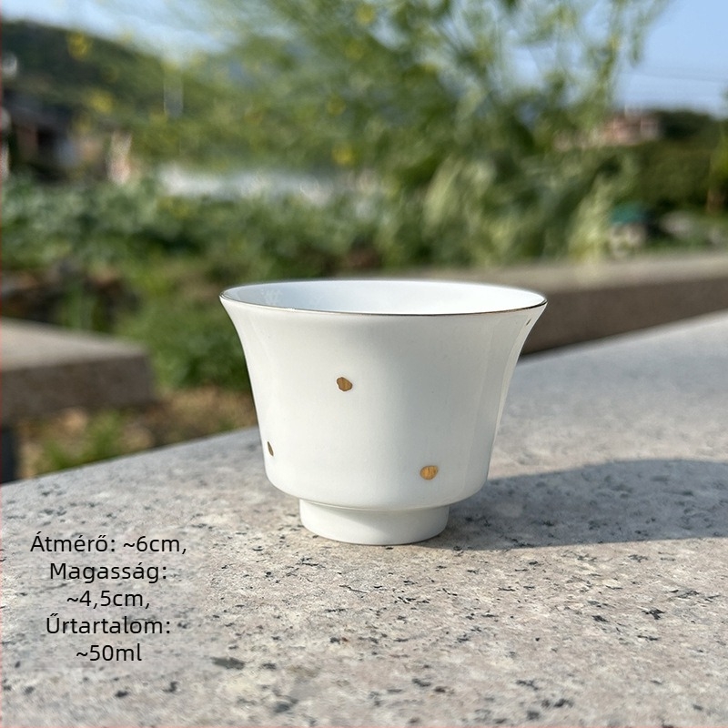 Celadon kerámia teáskanna két pohárral, Gongfu tea készlet, modern minimalista stílus