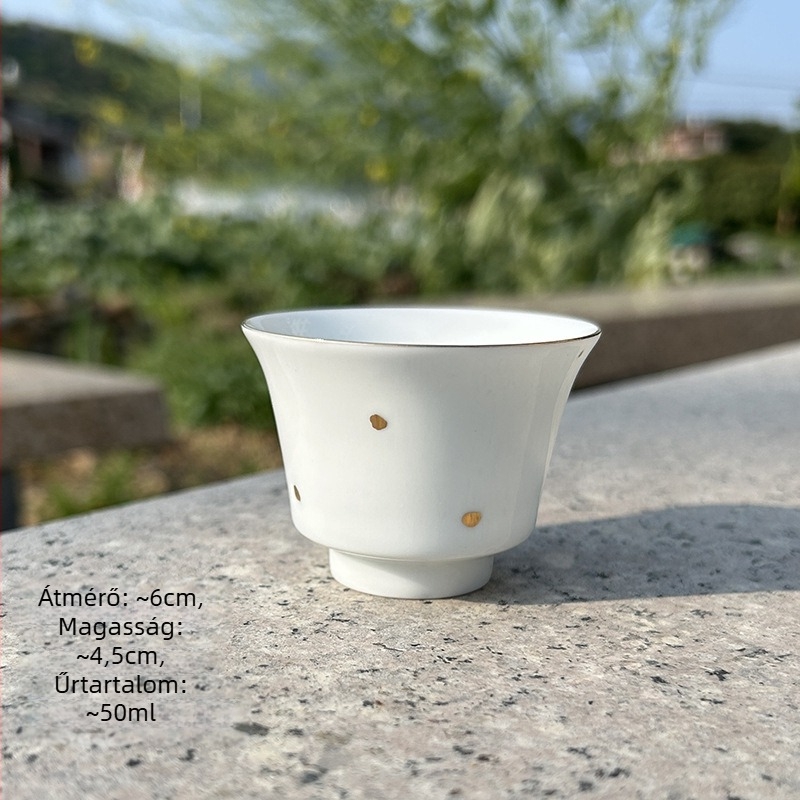 Celadon kerámia teáskanna két pohárral, Gongfu tea készlet, modern minimalista stílus