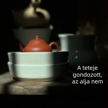 hamu glazúros teáskészlet-tartó, száraz főzési tálca, antik stílusú teásasztal repedéses mázzal, használható teáskanna-tartóként is, retro teáskészlet Gongfu-stílusban