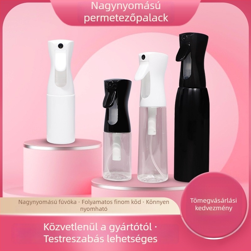 200/300/500 ml-es öntöző spray-palack, magas nyomású, folyamatos permetezés, otthoni kertészkedéshez