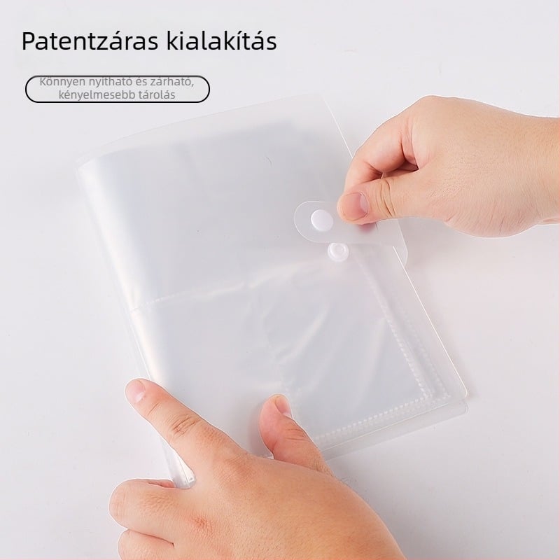 Átlátszó ékszerkártya album 3×4 rekeszekkel, 3 hüvelykes kártyáknak, kompakt Polaroid fényképalbum