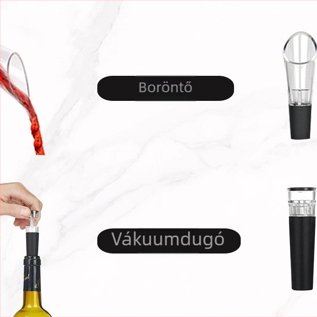 Automatikus, újratölthető elektromos bornyitó otthoni használatra