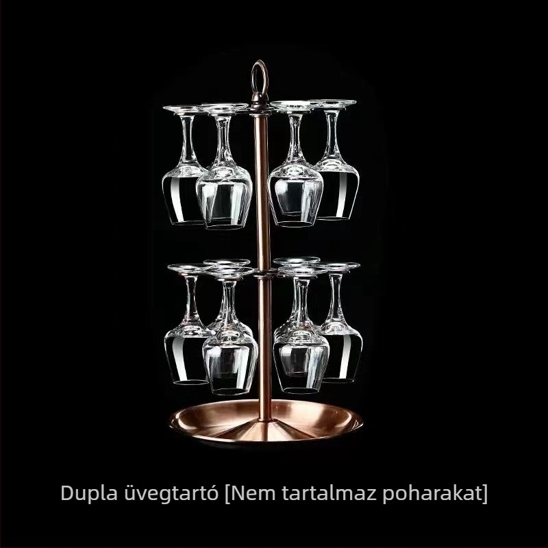 Kristályüveg szeszes italokhoz, tulipán formájú kóstoló pohár, 50 ml